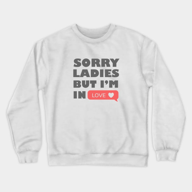 Sorry ladies but I'm in love Crewneck Sweatshirt by Forart